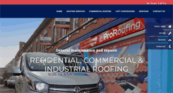 Desktop Screenshot of pro-roofing.co.uk